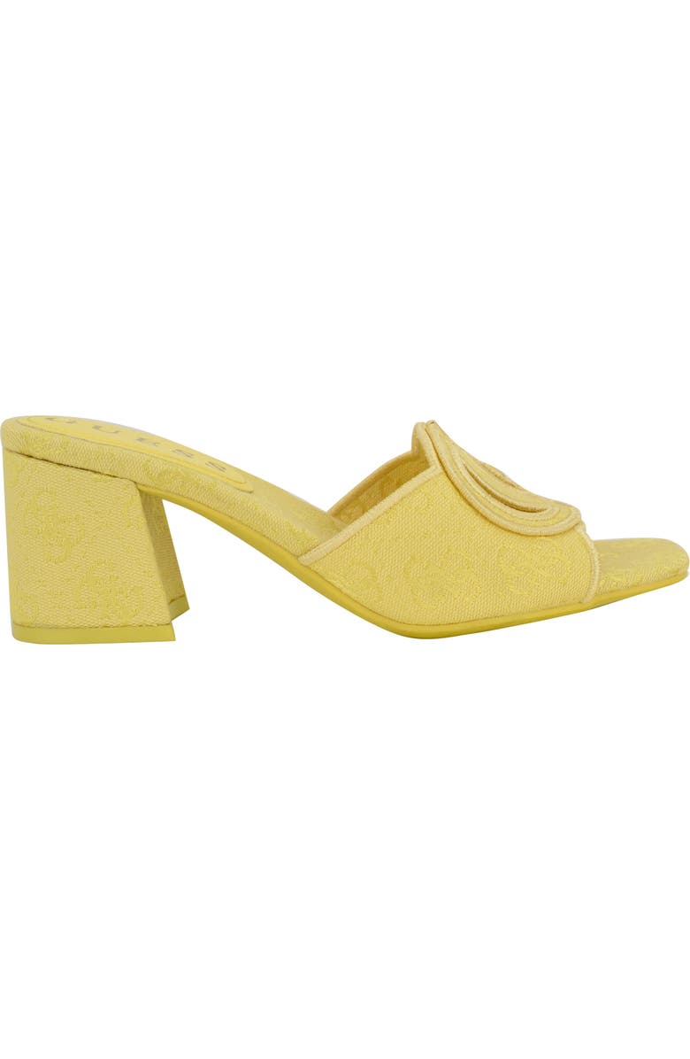 GUESS Galsee Sandal, Alternate, color, Yellow