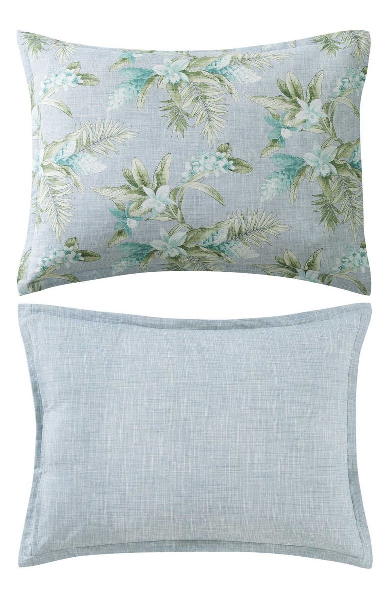 Tommy Bahama Floral Enchantment Cotton Comforter & Sham Set, Alternate, color, Blue Multi