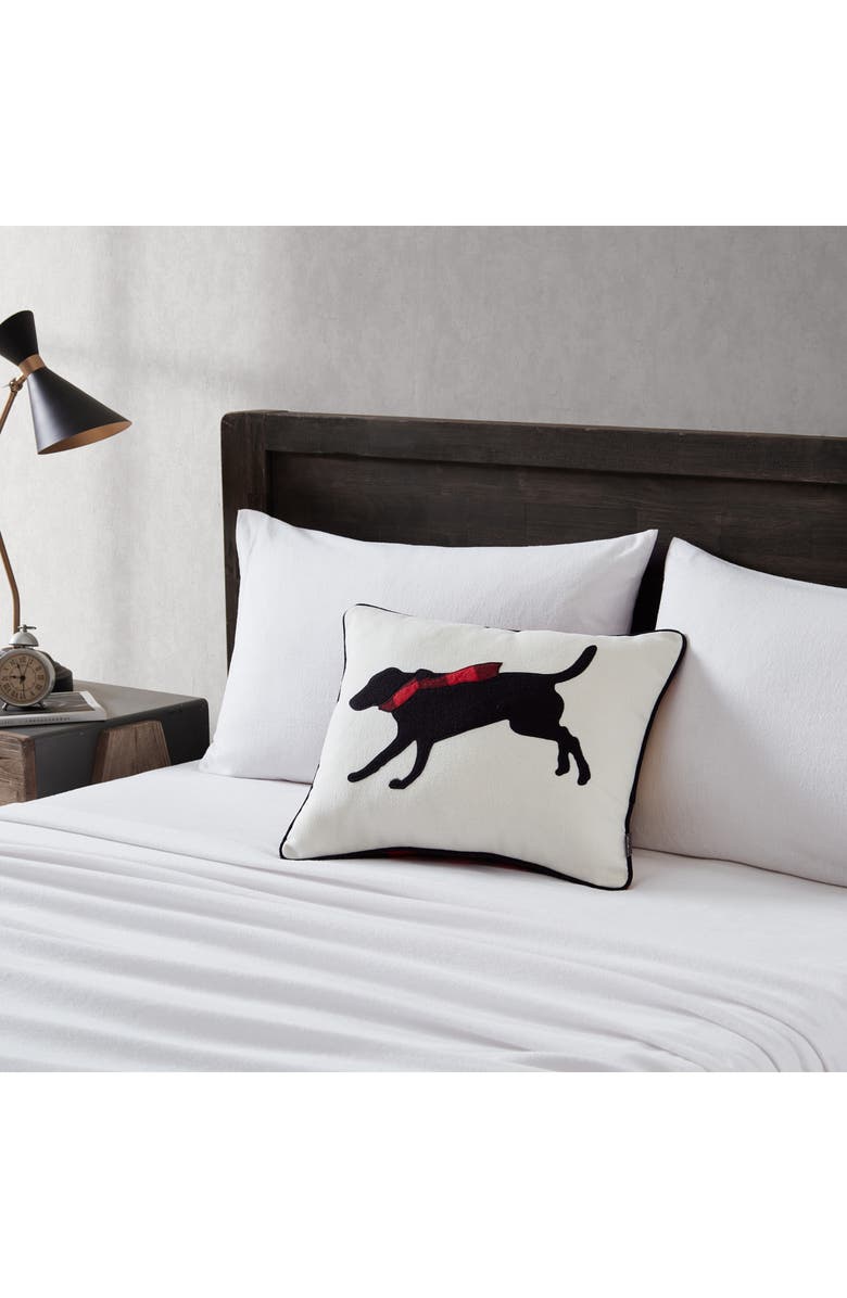 Eddie Bauer Winter Lab Reversible Accent Pillow, Alternate, color, 