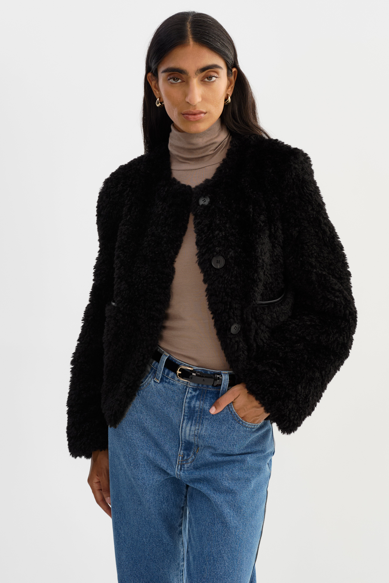 Emilia | Faux Fur Jacket - image 2