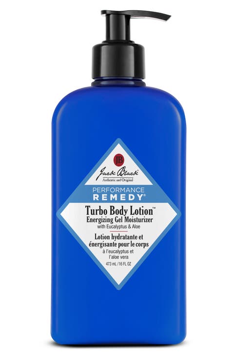 Turbo Body Lotion Energizing Gel Moisturizer