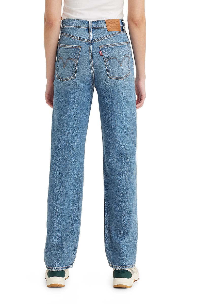 Levi's<sup>®</sup> Ribcage High Waist Straight Leg Jeans, Alternate, color, Dance Around