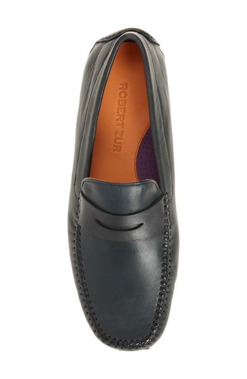 Robert Zur 'sven' Penny Loafer In Navy