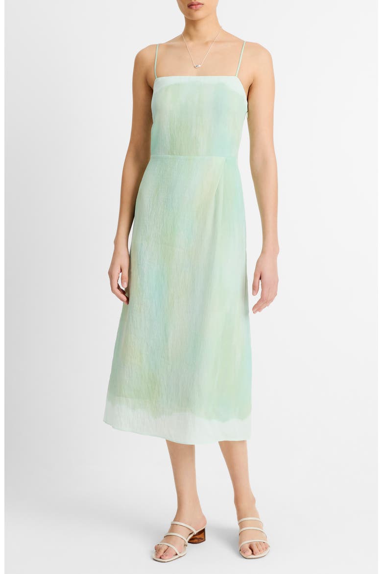 Painted Pastel Sheath Dress, Main, color, WASHED JADE