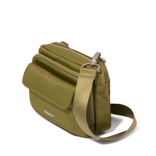 Baggallini Modern Double Zip Crossbody Bag