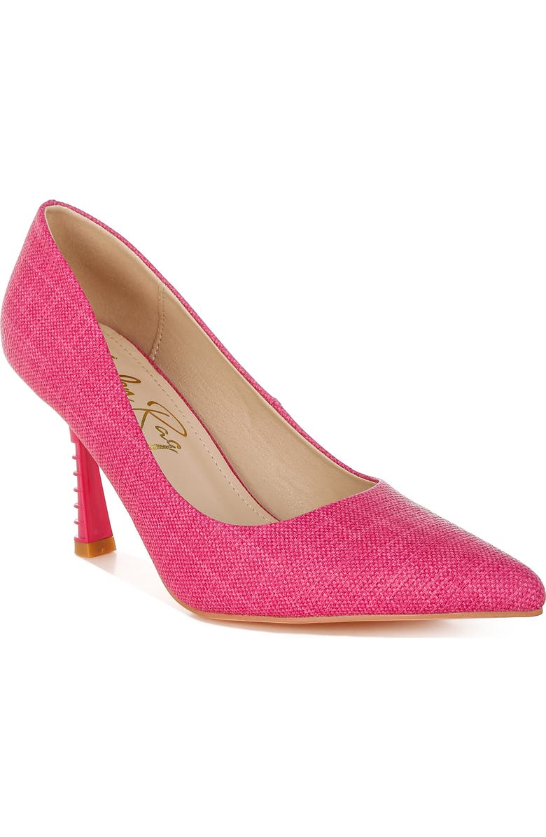 LONDON RAG Zuzana Pointed Toe Pump, Main, color, Pink