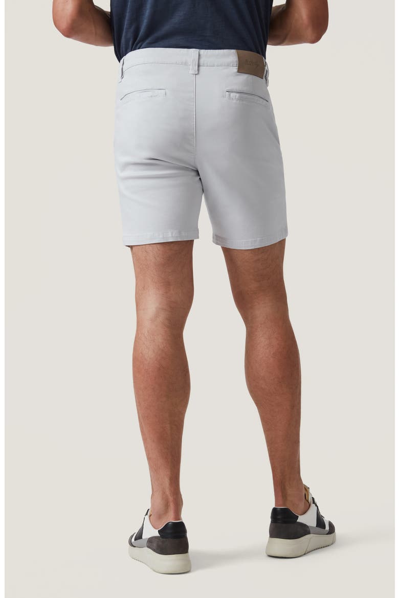 Hampton Slim Fit Twill Chino Shorts, Alternate, color, STONE TWILL