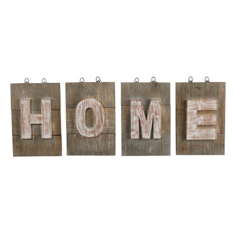 40-in Rustic Farmhouse HOME Wall Art Decor