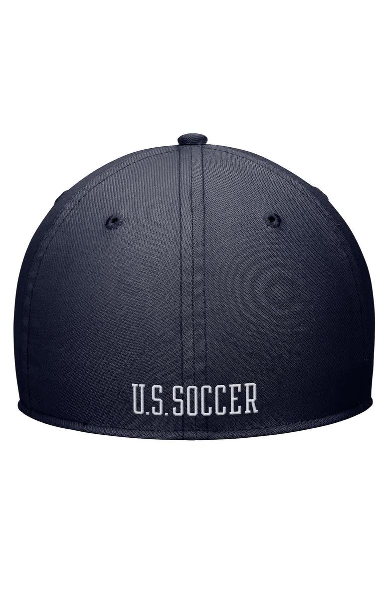 Nike Men's Nike Navy USWNT Rise Swoosh Performance Flex Hat, Alternate, color, 