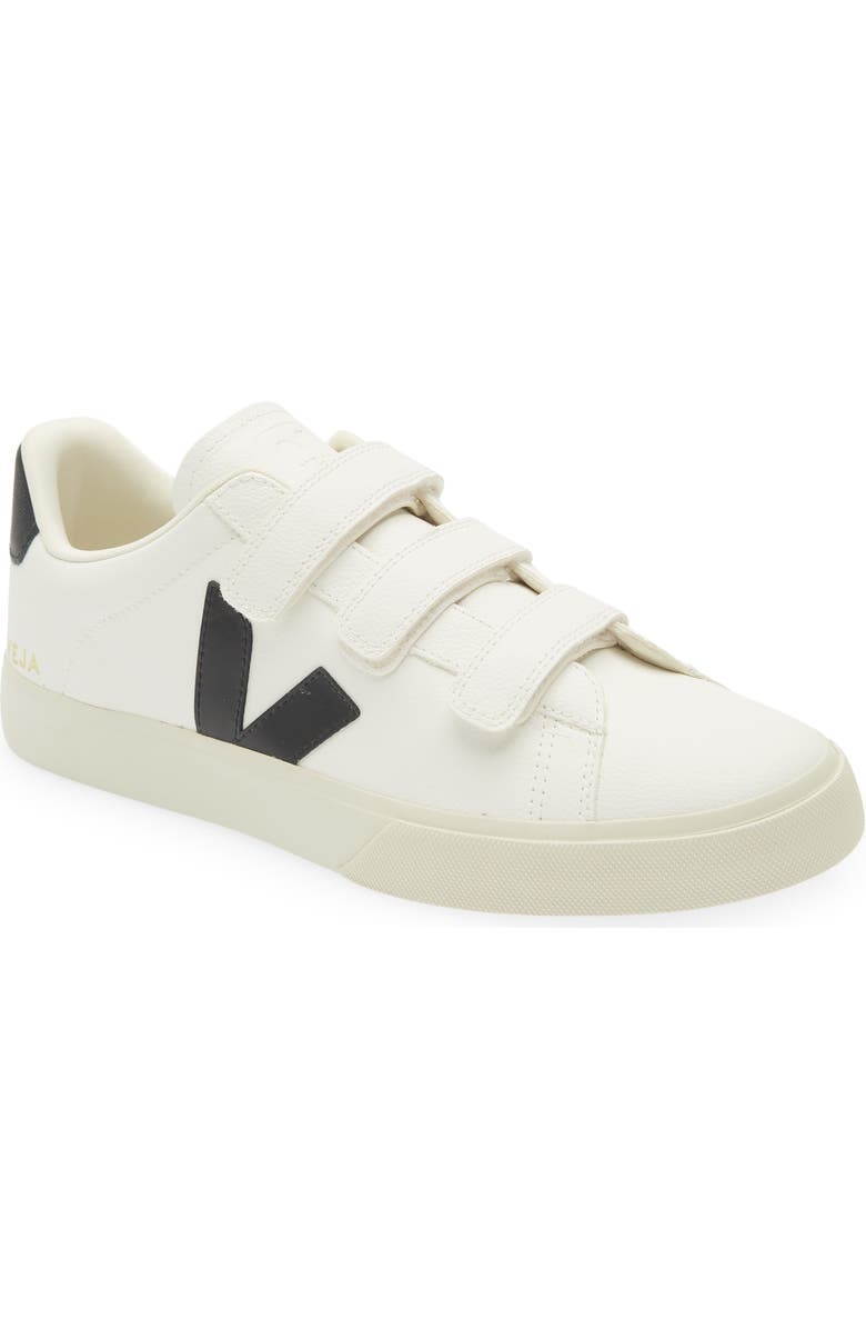 Veja Recife Logo Sneaker, Main, color, Extra White Black