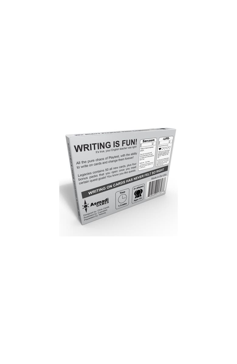 Asmadi Games We Didn
t Playtest This Legacies Card Game, Alternate, color, Multicolored