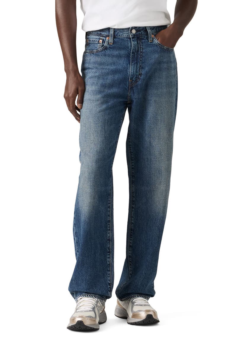 568™ Loose Straight Leg Jeans, Main, color, HOW YOU FEEL LTWT