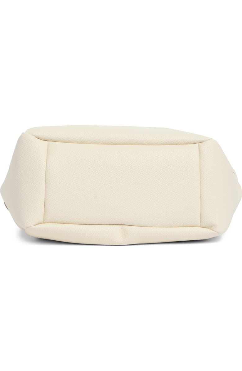 Nanette Lepore Laurel Belted Shoulder Bag, Alternate, color, Rice