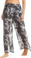 BLEU by Rod Beattie Slit Cover-Up Pants