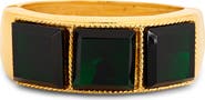 Kenneth Jay Lane Crystal Hinged Bangle Bracelet