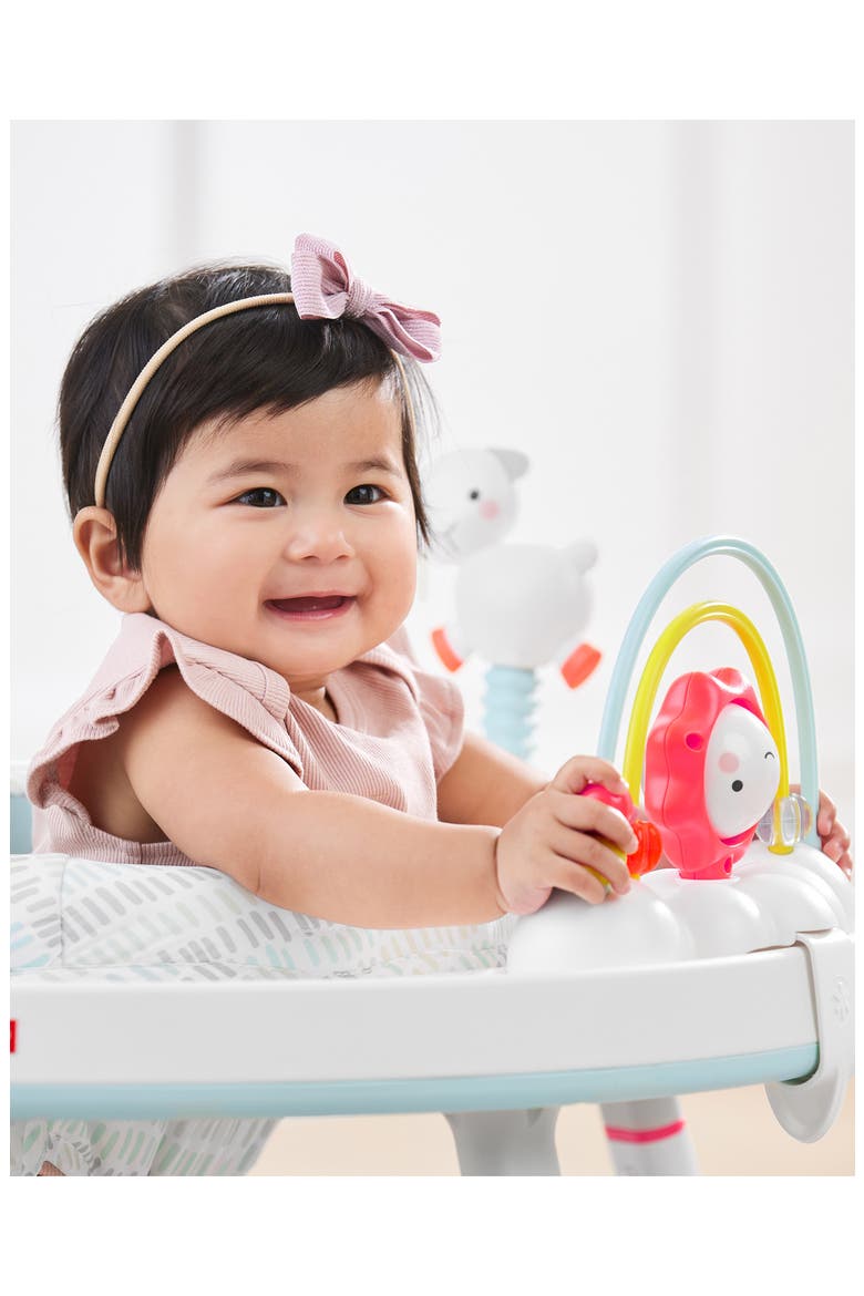 Silver Lining Cloud Baby's View Three-Stage Activity Center, Alternate, color, MULTI