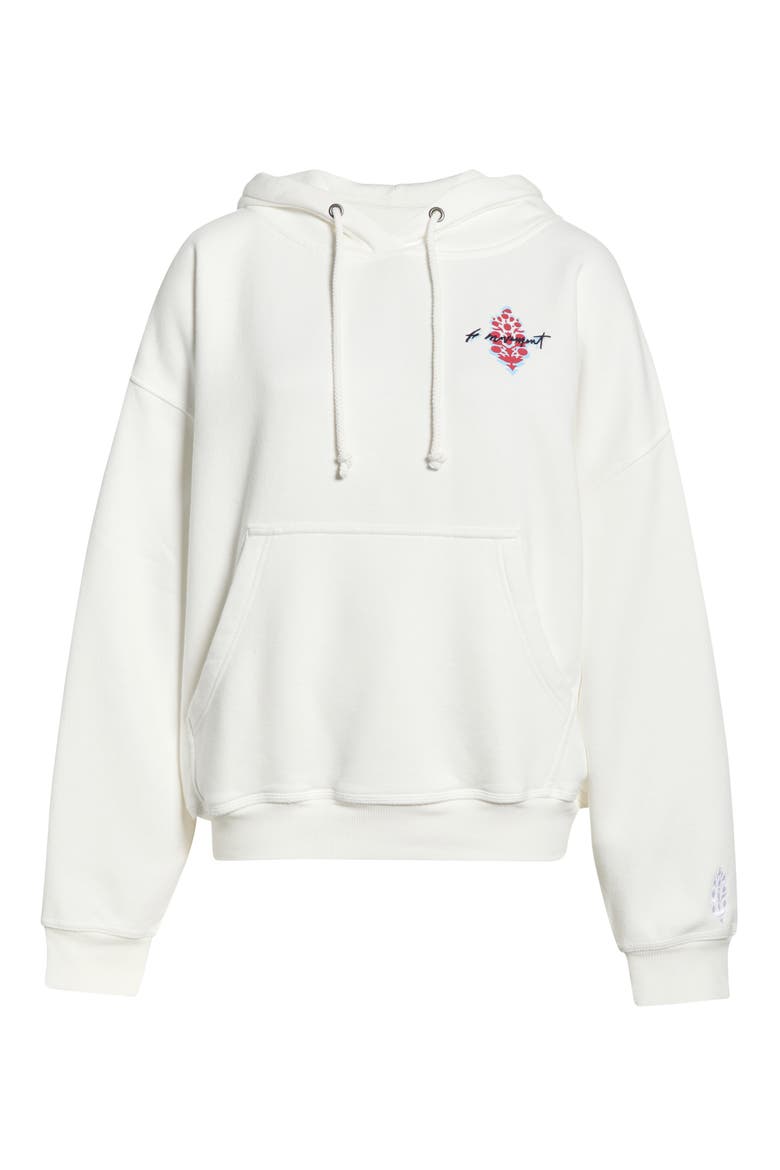 FP Movement Final Call Graphic Hoodie, Alternate, color, WHITE COMBO