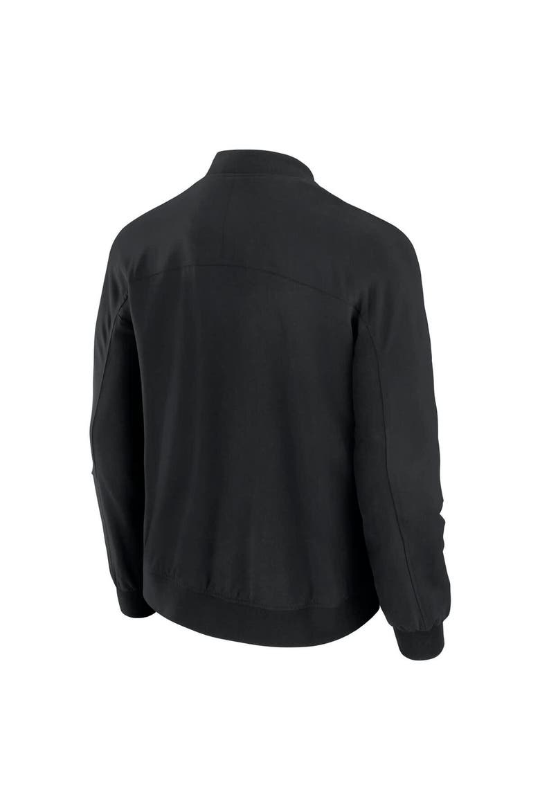 Men's J. Palmer Black Minnesota Vikings Lightweight Cover-4 Tri-Blend Full-Zip Jacket, Alternate, color, Black