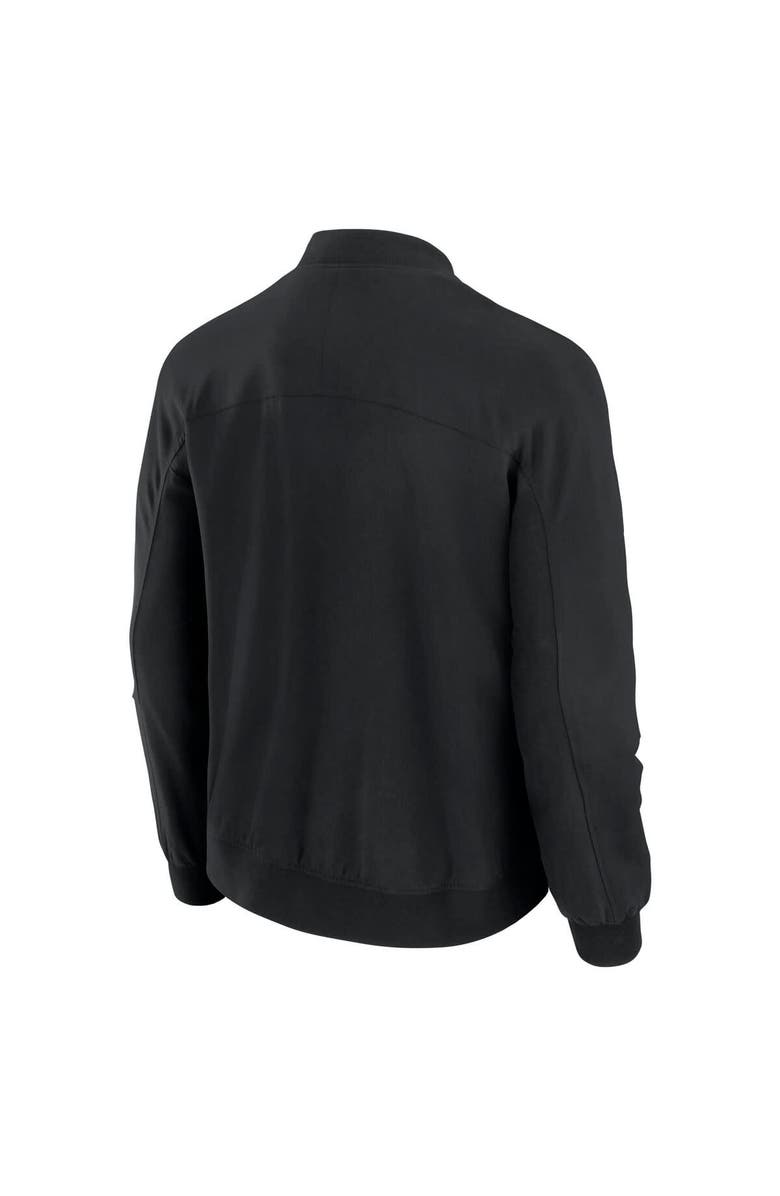 J. Palmer Men's J. Palmer Black Minnesota Vikings Lightweight Cover-4 Tri-Blend Full-Zip Jacket, Alternate, color, Black