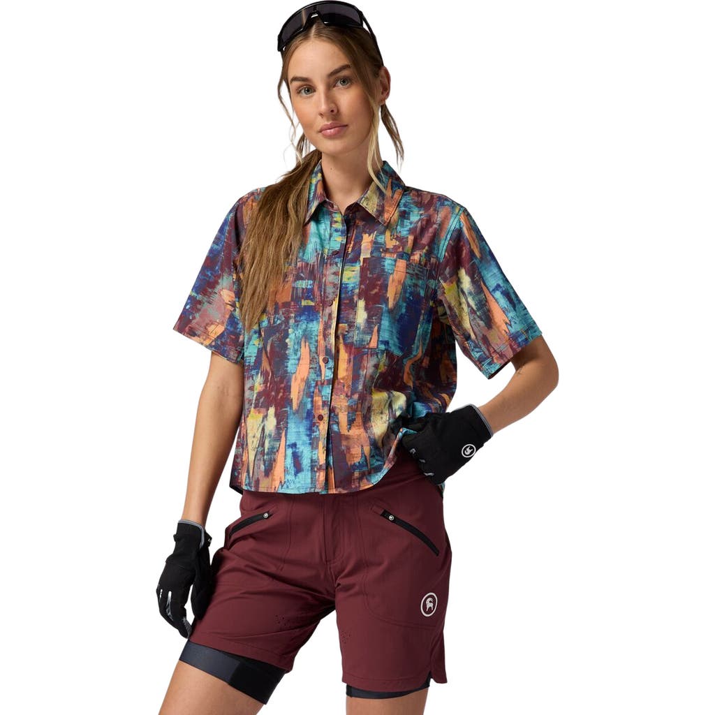 Backcountry Slickrock Short-sleeve Button-up Jersey In Multi