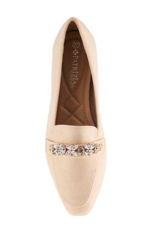 Patrizia By Spring Step Kanina Rhinestone Loafer In Beige
