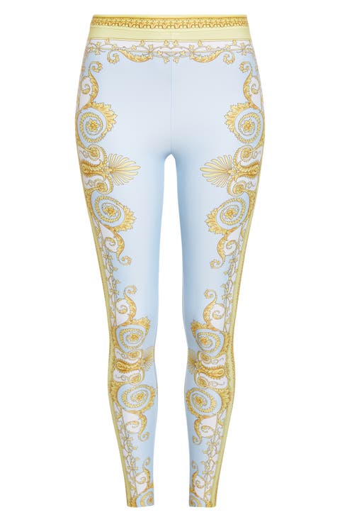 Barocco Print Leggings
