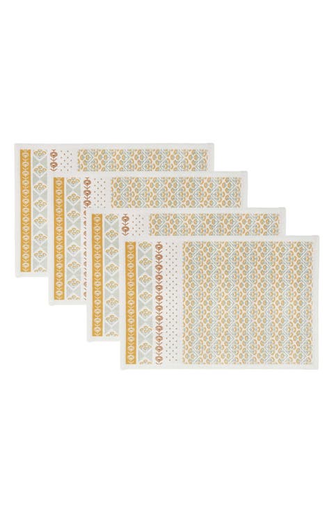 Golden Gardens Set of Four Placemats
