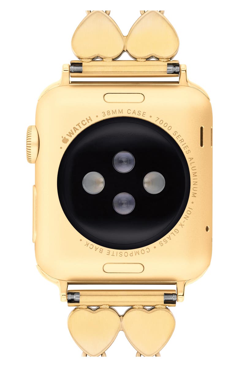 COACH Stainless Steel 20mm Apple Watch<sup>®</sup> Bracelet Watchband, Alternate, color, 