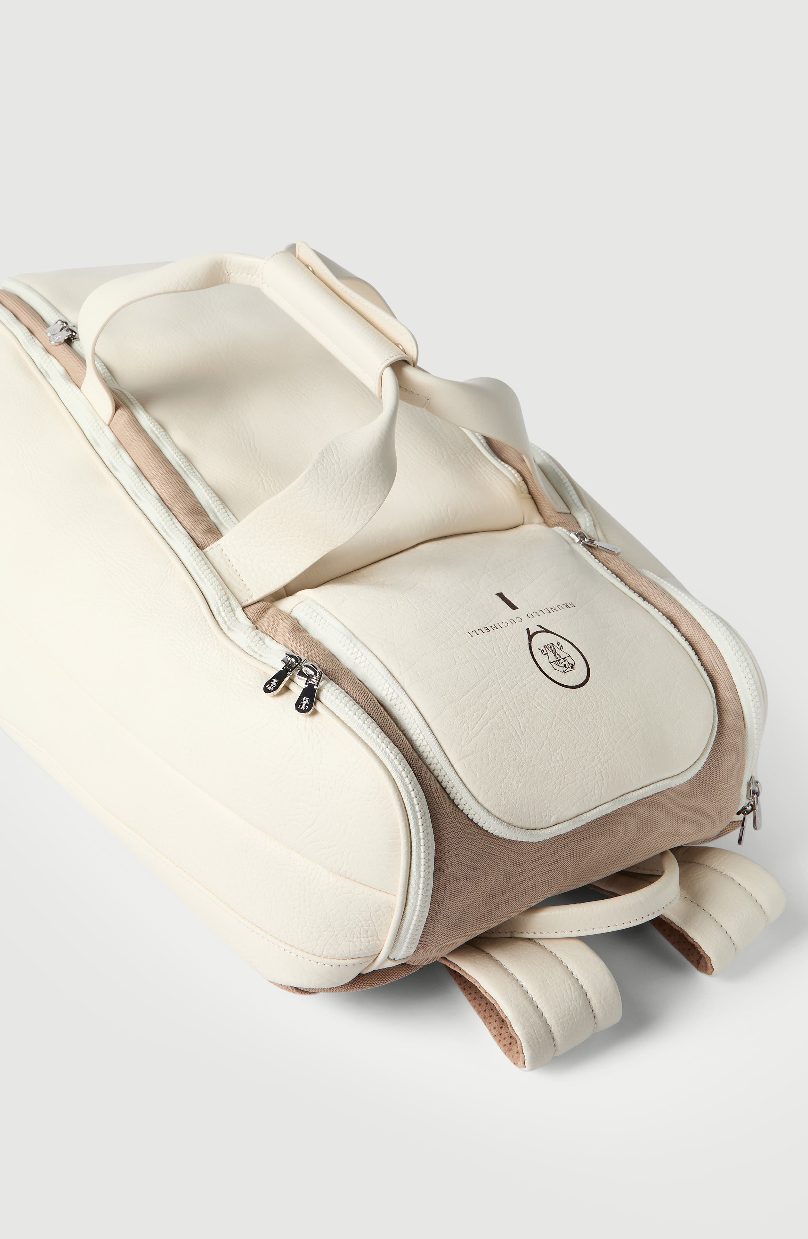 Brunello Cucinelli Tennis bag, Alternate, color, Chalk