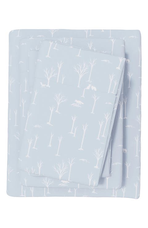 Turkish Cotton Flannel Lodge Sheet Set