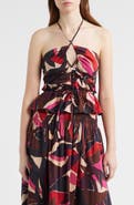 Rails Dulce Peplum Halter Top