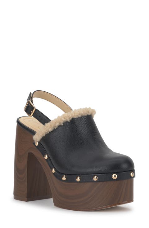 Caze Stud Platform Sandal