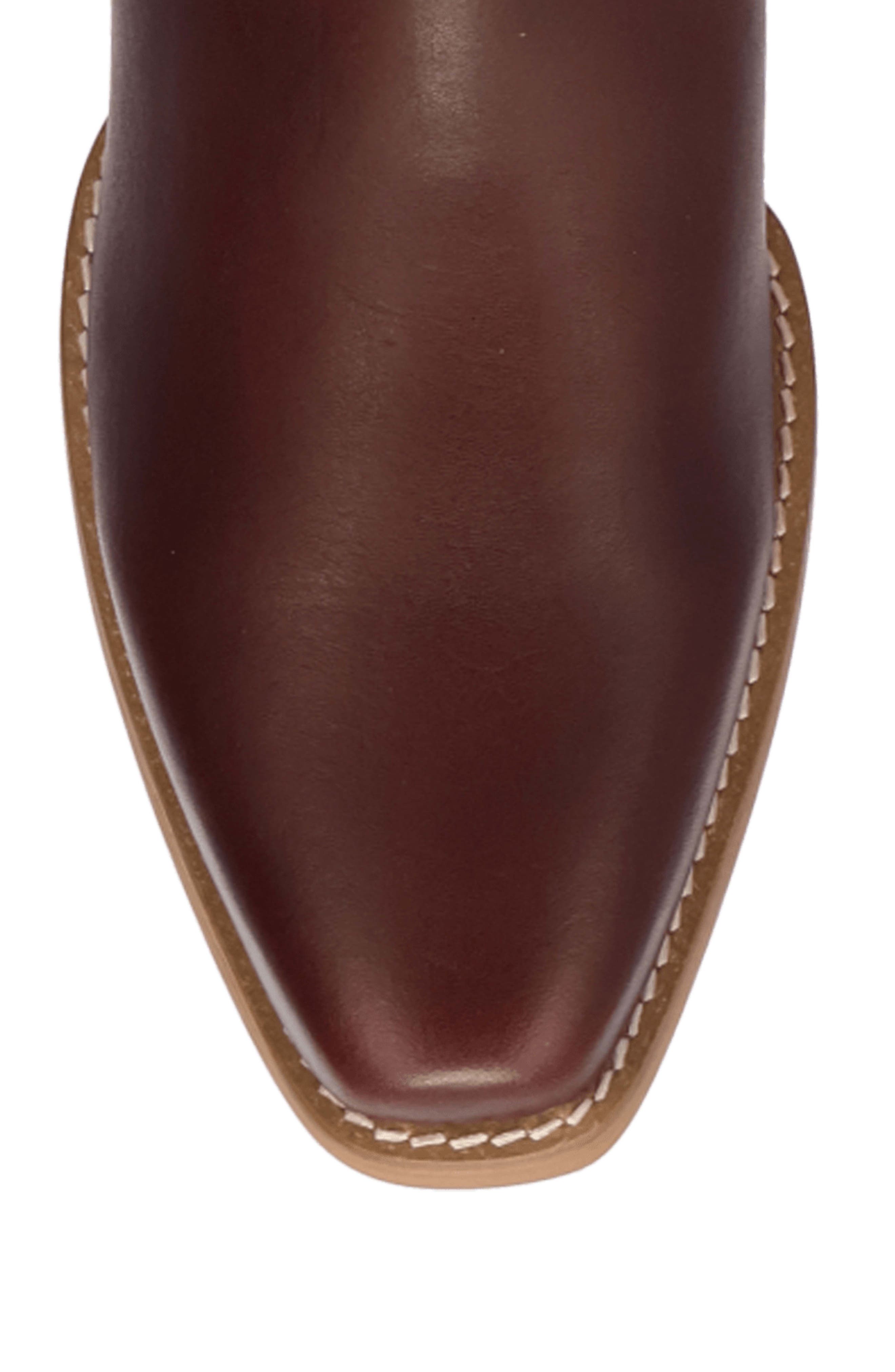 Rowdy Boot, Alternate, color, BURGUNDY