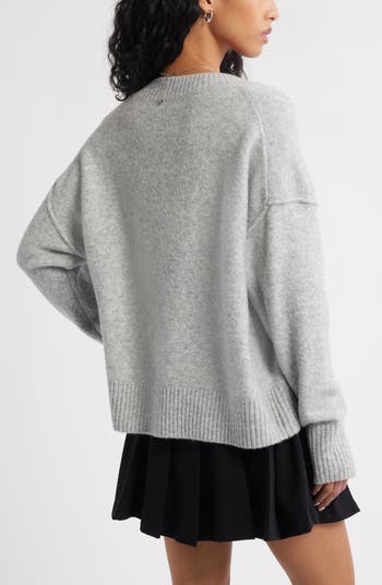 Oversize Cozy V-Neck Sweater