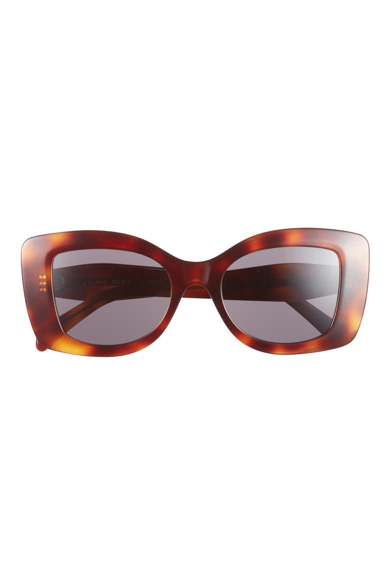 3 Dots Butterfly Sunglasses, Main, color, BLONDE HAVANA / SMOKE