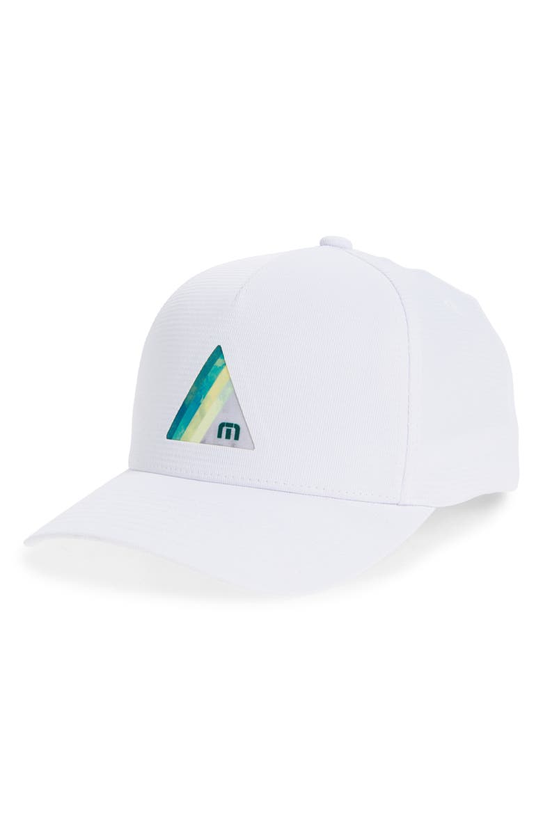 TravisMathew Retreat Baseball Cap, Main, color, White