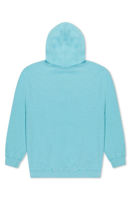 Dalix Womens Lil Heart Midweight Hooded Sweatshirt In Blue