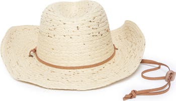 Sequin Woven Cowboy Hat