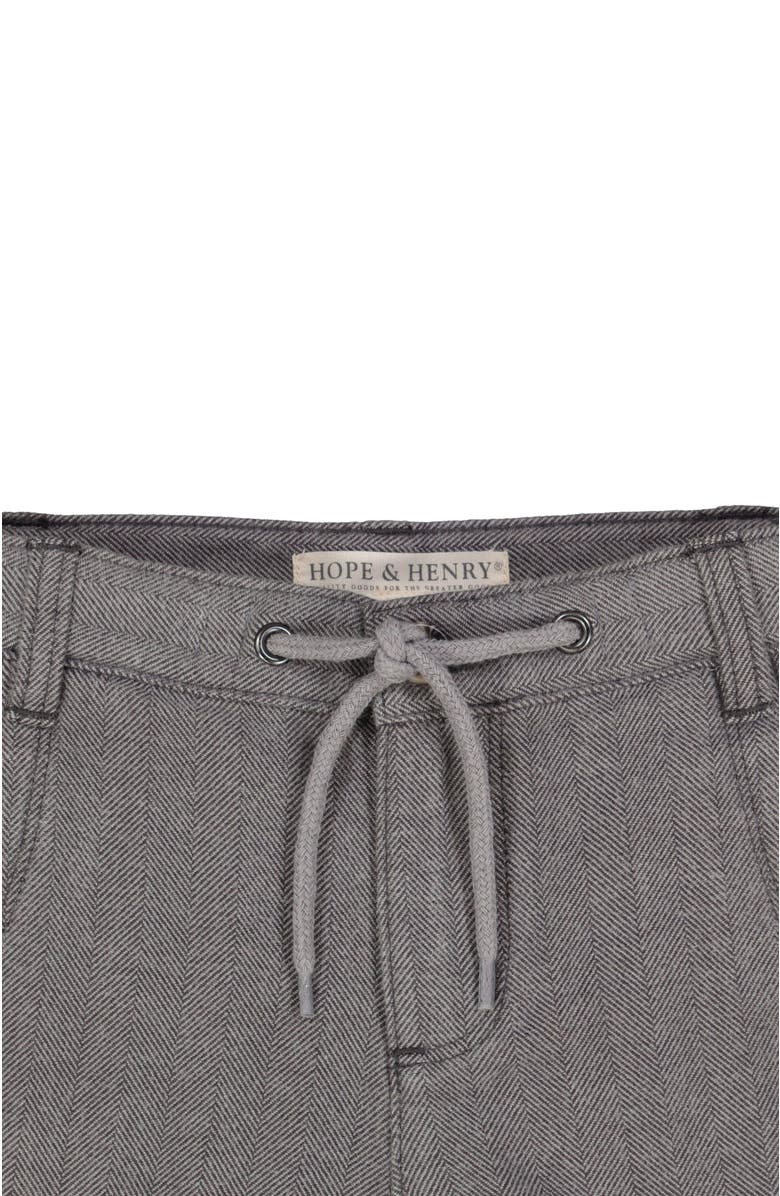 Hope & Henry Boys' Rolled Cuff Pant with Drawstring, Kids, Alternate, color, 