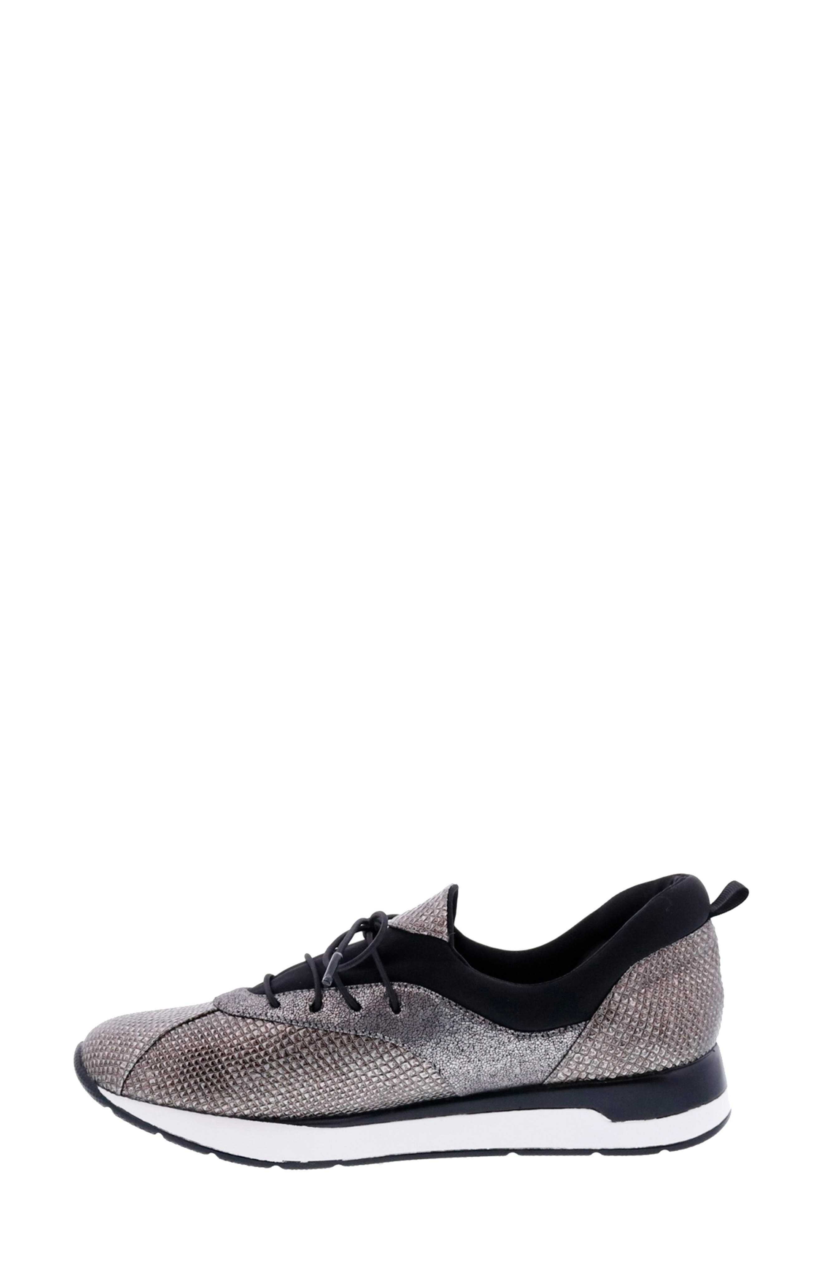 BELLINI Action Metallic Sneaker, Alternate, color, Pewter Crackle