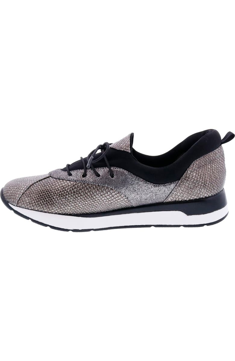 BELLINI Action Metallic Sneaker, Alternate, color, Pewter Crackle