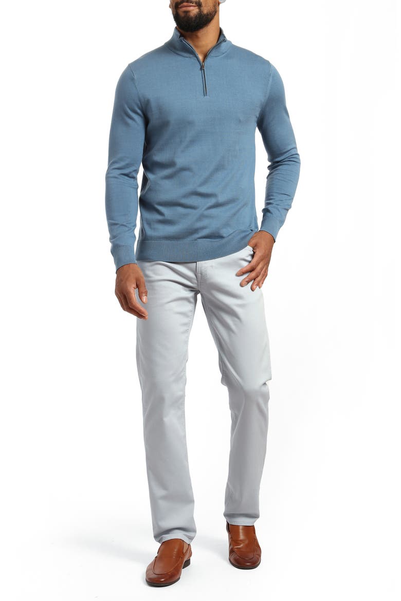 Charisma Relaxed Fit Twill Pants, Alternate, color, GRAY DAWN COOLMAX