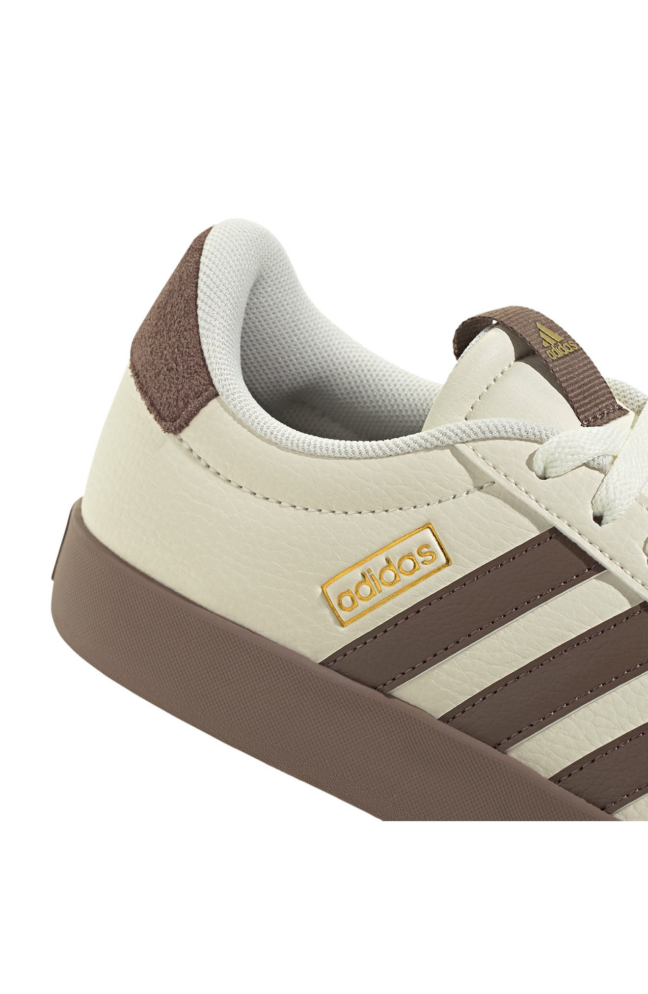 VL Court 3.0 Sneaker, Alternate, color, OFF WHITE/ EARTH STRATA/ GOLD