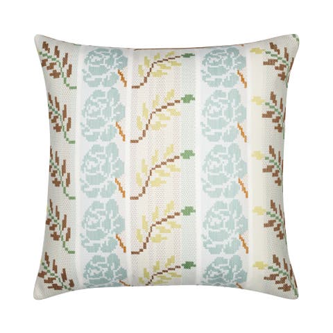 Revival Botanical Indoor & Outdoor Woven Accent Pillow & Insert