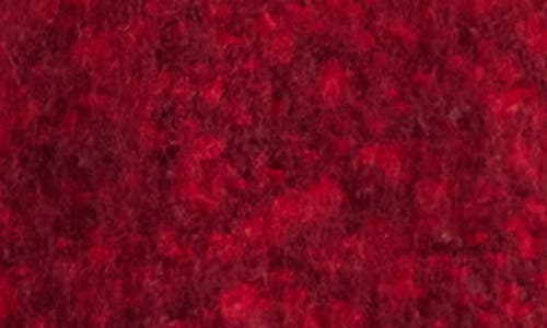 Calvin Klein Logo Tweed Scarf In Red