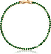 Ettika Minimalist Cubic Zirconia Tennis Bracelet