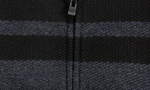 X-ray Xray Kids' Stripe Full Zip Hoodie In Black