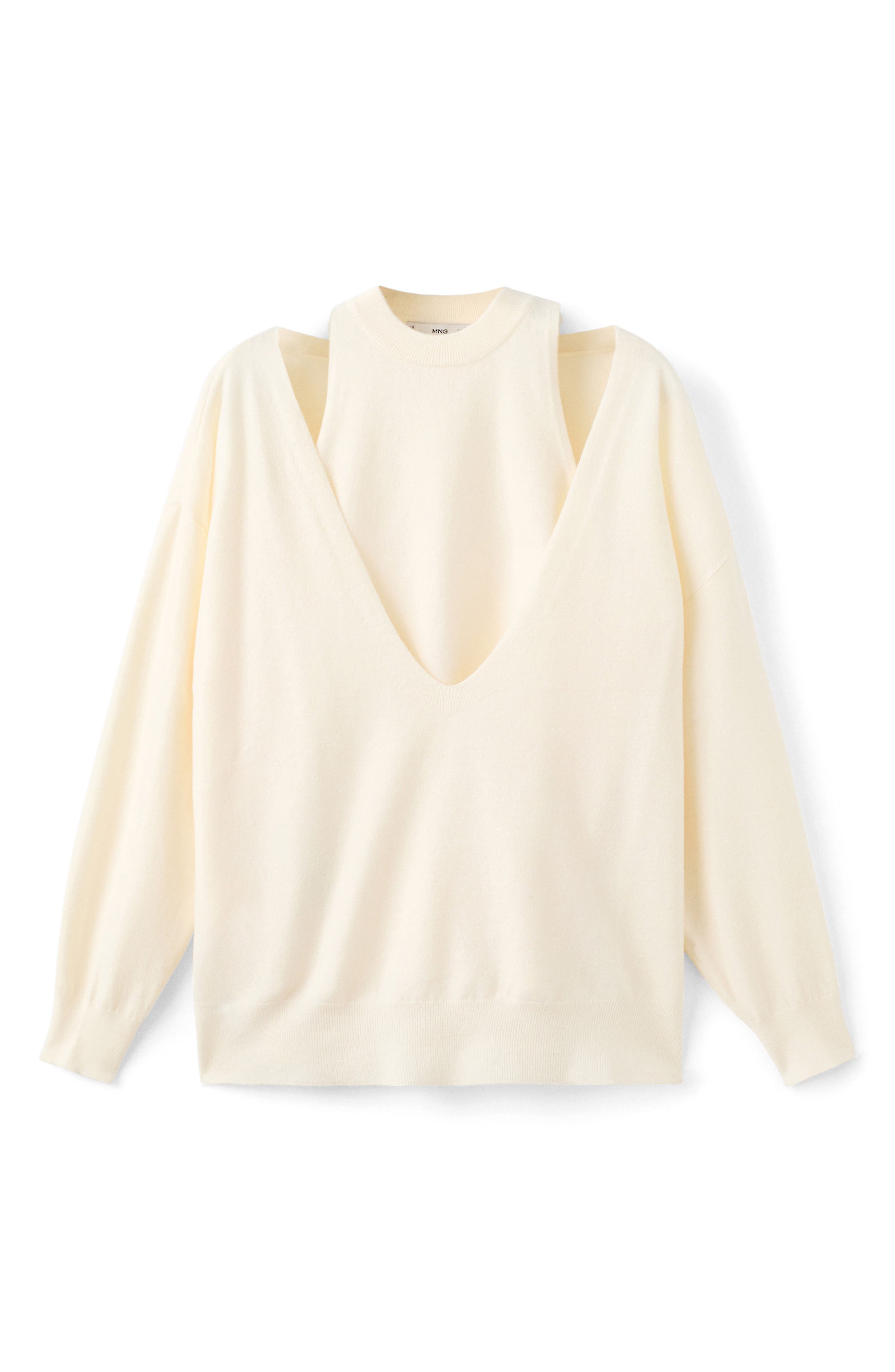 Oversize Combined Sweater