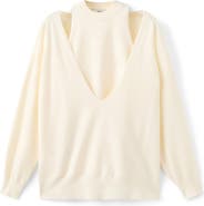 MANGO Oversize Combined Sweater
