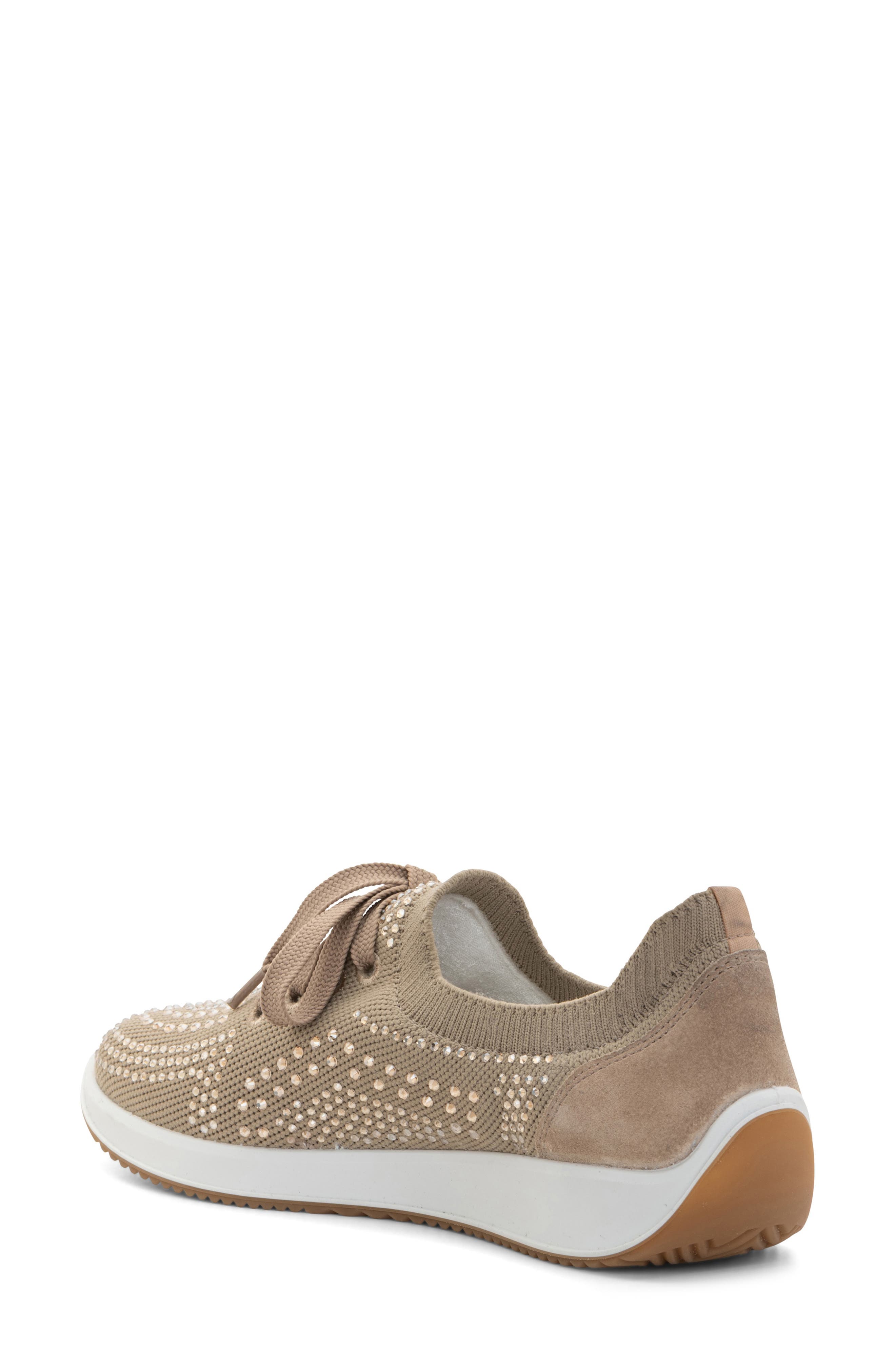 Lisbon Lace-Up Sneaker, Alternate, color, BEIGE